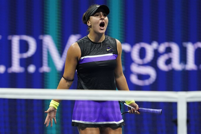 En dröm går i uppfyllelse för Bianca Andreescu när hon kliver in på banan för att spela final i New York.
