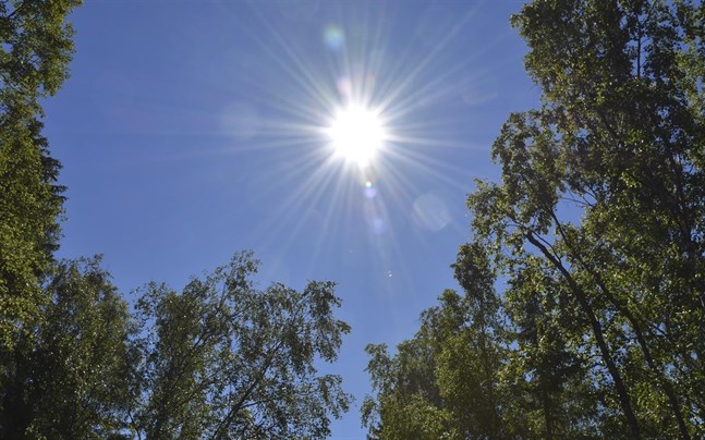 Sol blir till regn och rusk om man ska tro väderprognosen.