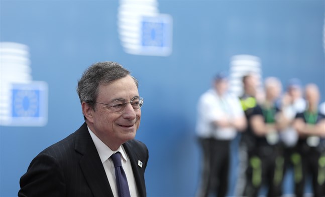 ECB-chefen Mario Draghi. Arkivbild.