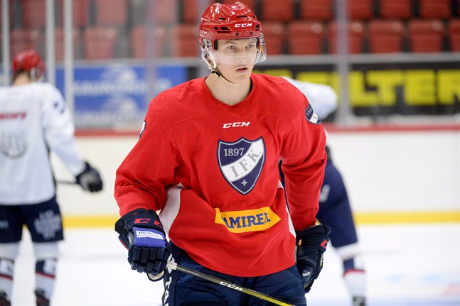 Helsingfors IFK:s Anton Lundell har stora förväntningar på sig inför säsongen.