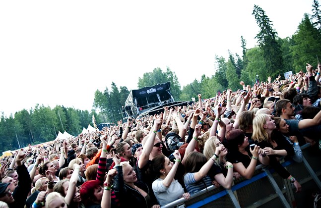 Så här såg det ut senast System of a Down besökte Seinäjoki.