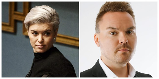 Susanna Koski och Tommi Mäki har båda siktet inställt på att leda Samlingspartiet i Österbotten.