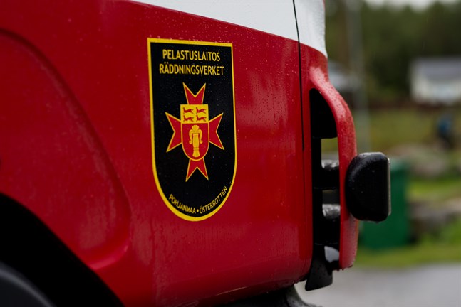 Österbottens räddningsverk fick rycka ut till Korsbäckvägen i Korsnäs på lördagen.