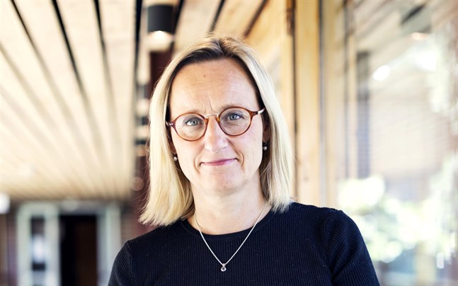 Hem och Skolas verksamhetsledare Micaela Romantschuk.