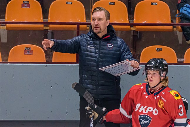 Janne Tuunanen kunde bara konstatera att Hermes inte riktigt fick alt man förtjänade i fredagens match. Hermes spelade bra eller till och med mycket bra i 50 minuter.