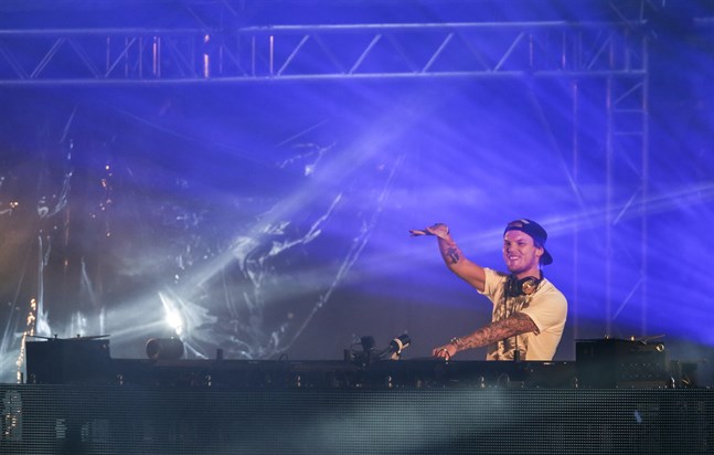 Avicii under Summerburst på Ullevi i Göteborg 2015. Arkivbild.
