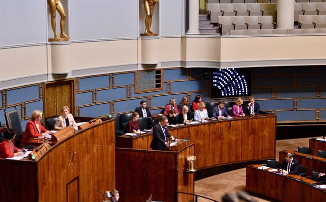 Arkivbild. På tisdagen inledde riksdagen behandlingen av regeringens budgetförslag för 2020 med en debatt.