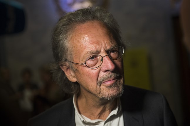 Österrikiske Peter Handke får Nobelpriset. Arkivbild.