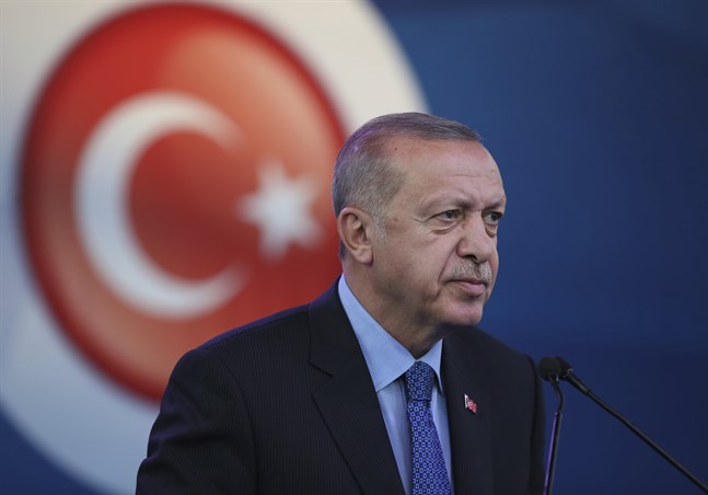 Turkiets president Recep Tayyip Erdogan. Arkivbild.