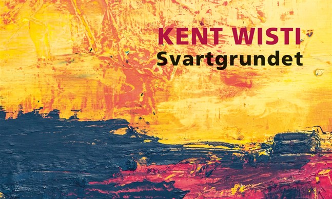 Utsnitt av omslaget till Kent Wistis bok "Svartgrundet".