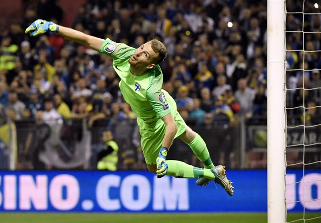 Lukas Hradecky är redo att besegra Armenien på hemmaplan.