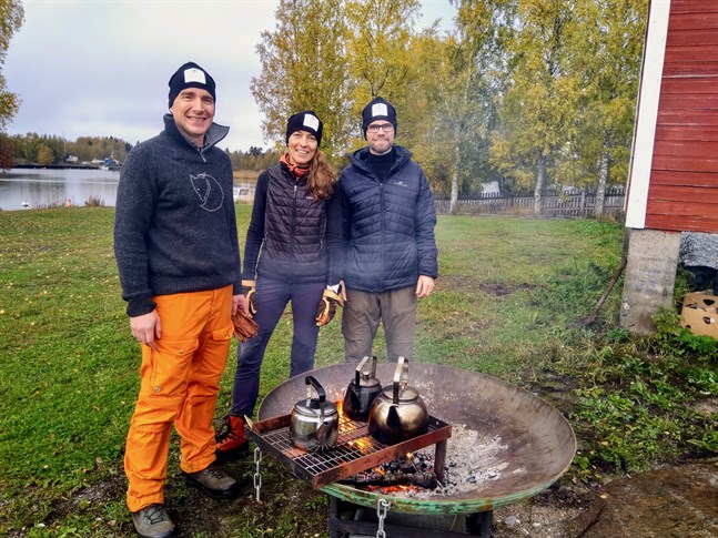 Jonas Harald, Ida Kronholm och Patrik Brännbacka är namnen bakom Experience Fäboda.