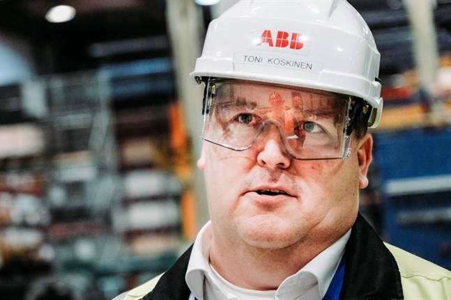 Toni Koskinen är nöjd, Vasafabriken får mera jobb.