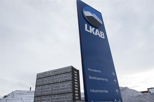 En brand har brutit ut i LKAB:s gruva i Kiruna. Arkivbild.