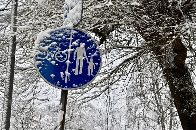 Den snö som har kommit i söder regnar bort, men Österbotten kan få 10–20 centimeter snö under veckoslutet.