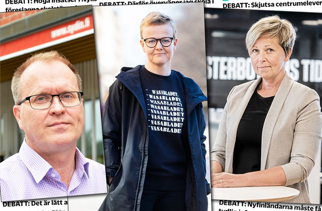 Mats Ekman, Nina Dahlbäck, Ann-Sofi Berger.