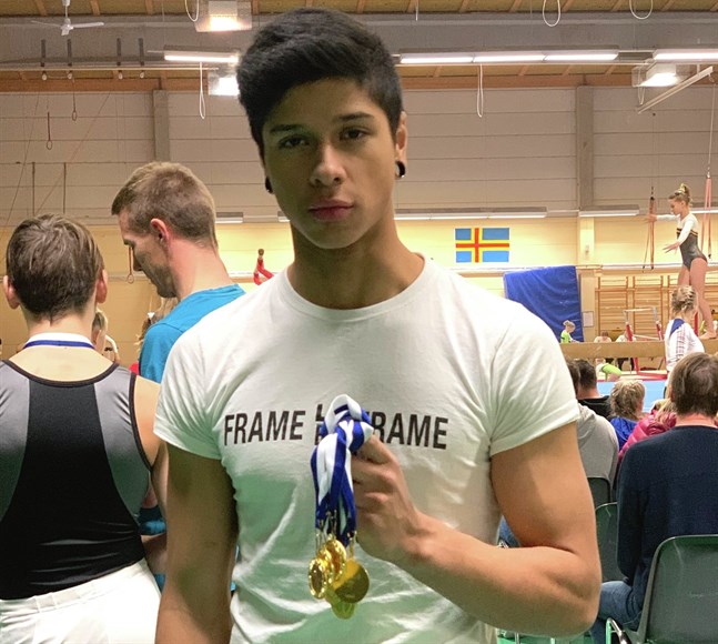 FIF:aren Hugo Forsmans medaljskörd på Åland var minsann guld värd.