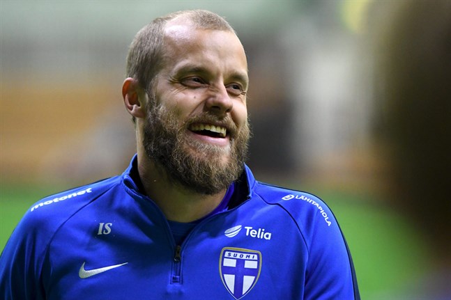 Teemu Pukki och Finland kan kvala in till EM på fredag kväll.