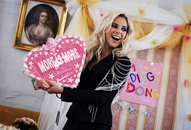 Krista Siegfrids har blivit mamma. Arkivbild.