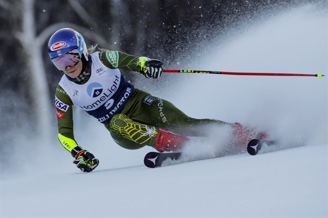 Mikaela Shiffrin vann.