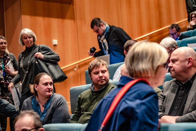 Fiskodlingen engagerar. Ett seminarium om fiskodling hölls i Jakobstad i december i fjol.