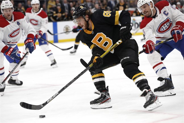Bostons David Pastrnak gjorde mål (som vanligt) när laget tog emot Montréal i NHL-ishockey.