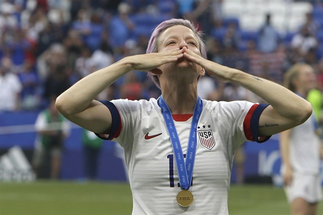 Megan Rapinoe.