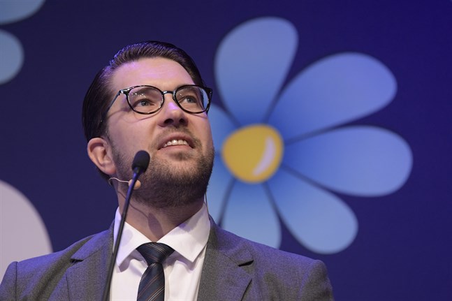 Sverigedemokraternas partiledare Jimmie Åkesson. En vinnare i dagens mätning?