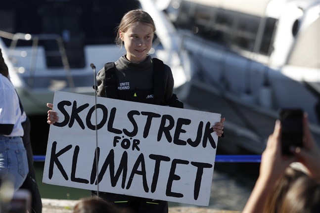 Greta Thunberg ska stanna några dagar i Lissabon innan hon beger sig mot Madrid.