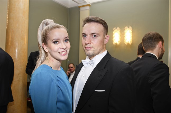Sofia Virta och maken Peeter Nummi.