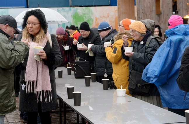 Hurstis självständighetsfest för mindre bemedlade har blivit en uppskattad tradition.