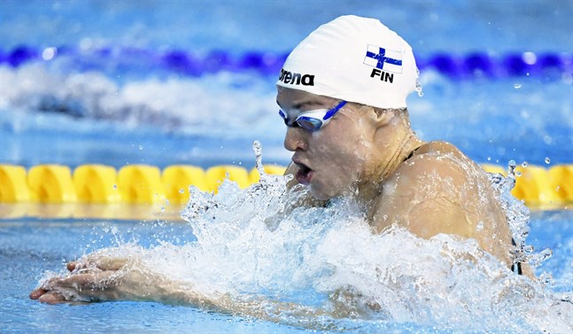 24-åriga Jenna Laukkanen har flera medaljer både från kortbane- och långbane-EM sedan tidigare.