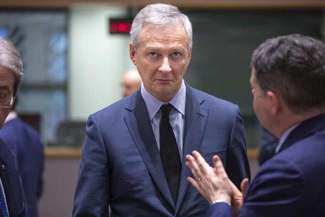 Frankrikes finansminister Bruno Le Maire.