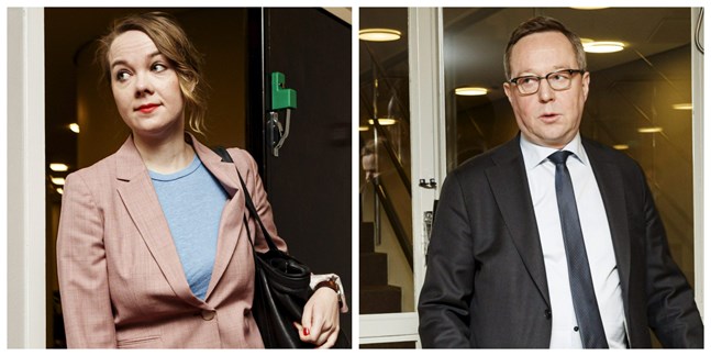 Katri Kulmuni och Mika Lintilä byter ministerposter.