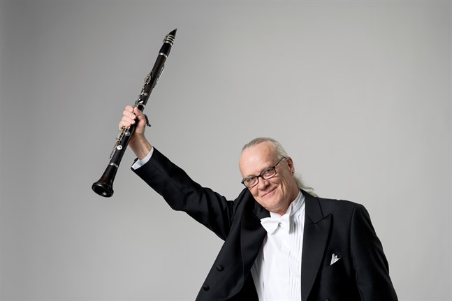 John Alén är en profil i Vasa stadsorkester.