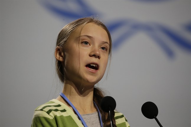 "Min erfarenhet är att bristen på insikt är lika stor överallt, inte minst bland dem som vi valt att leda oss", sade klimataktivisten Greta Thunberg i sitt tal inför delegaterna på klimatmötet i Madrid.