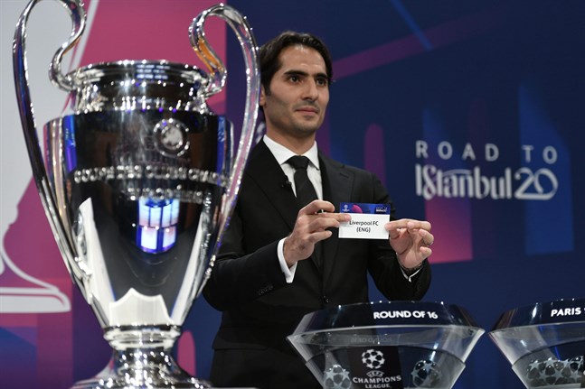 Åttondelsfinalerna i Champions League lottades på måndagen.