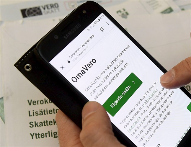 De som har tagit i bruk elektronisk kommunikation med myndigheterna får inget skattekort per post. Däremot har de fått ett meddelande i sin e-post om det nya skattekortet.