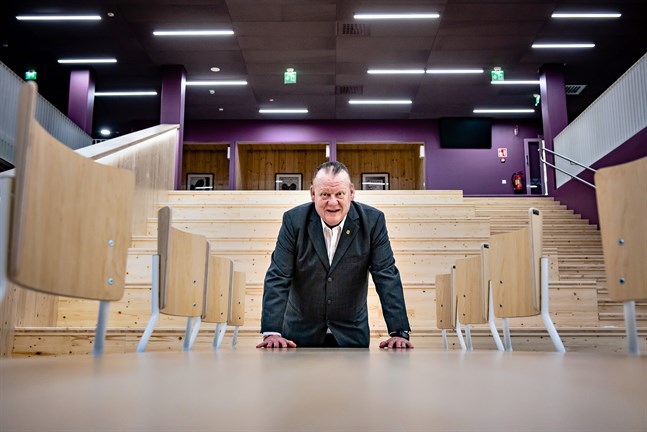 Per-Olof Nyström tycker att åren som skoldirektör i Karleby varit en intressant tid.