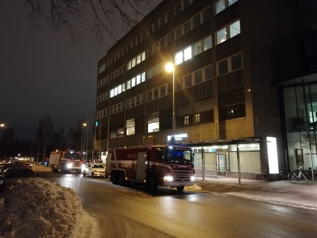 Hårlack resulterade i att brandkåren fick rycka ut.