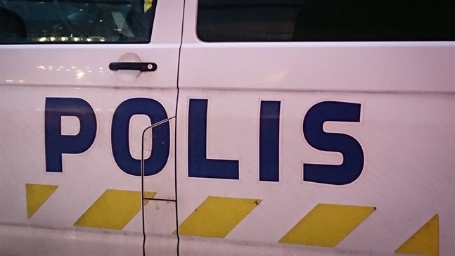 Polisbil. Arkivfoto.