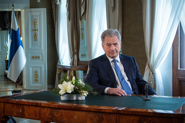 Förändringstakten ökar men vi kan själva påverka riktningen, sade president Sauli Niinistö i sitt nyårstal.
