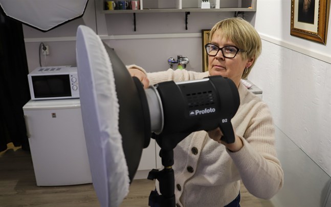 Camilla Andersson öppnar fotostudio på Skeppsgatan.