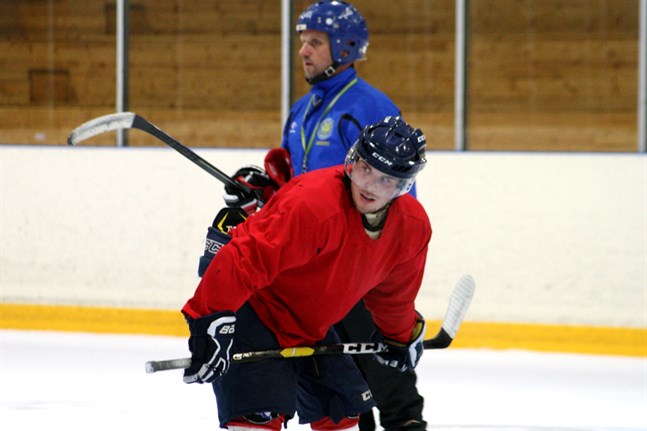 Krafts lagkapten Jonas Wilson har haft en tung höst. Han har varit borta från spel i sju veckor men när nu tillbaka i laget.
