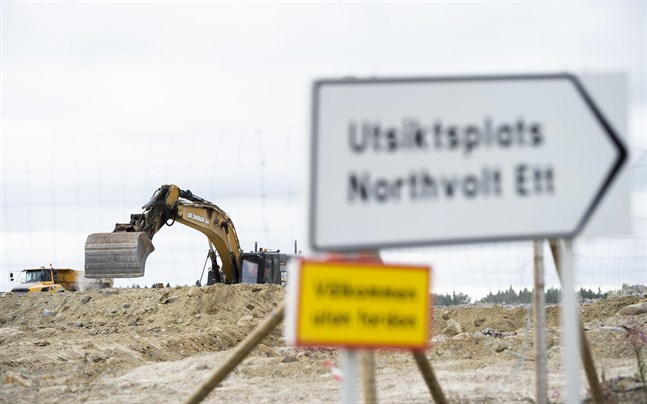 Det behövs mycket el till Northvolts batterifabrik.