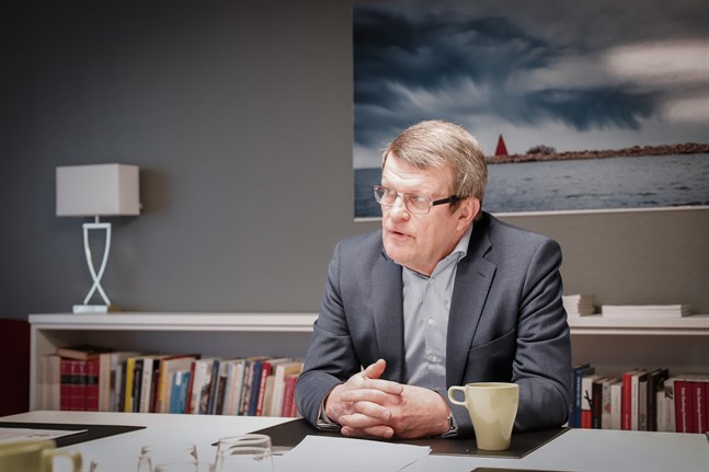 Kjell Herberts är preses för Svensk-Österbottniska samfundet, som i år firar 100 år.