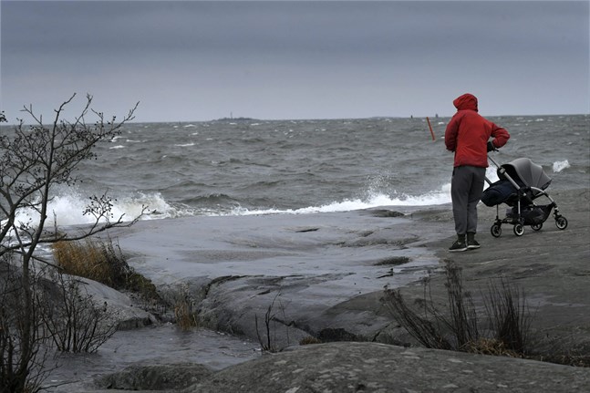 Stormstyrkor har uppmätts på flera håll i landet.
