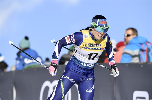 Krista Pärmäkoskis världscuphelg i Dresden har inte gått som planerat. I går föll hon i kvartsfinalen i sprinten. I dag blev hon och Katri Lylynperä utslagna från final i lagsprinten.