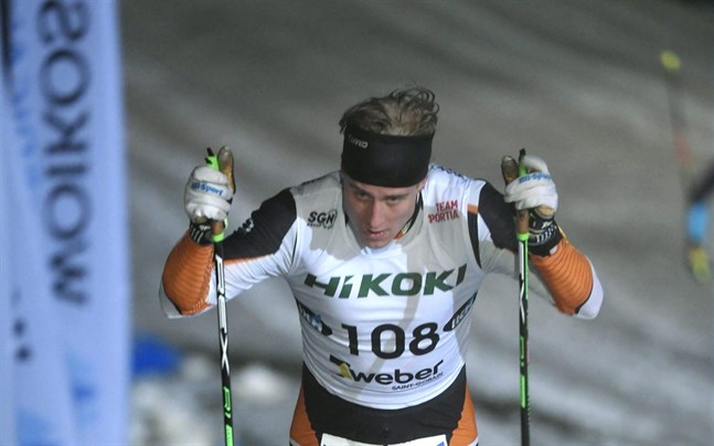 Lauri Lepistö visade på tisdagskvällen att tanken inte var tom, trots deltagande i Tour de Ski vid årsskiftet.