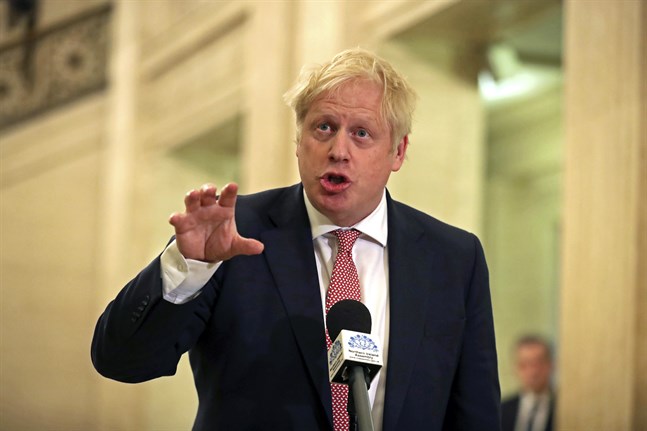 Storbritanniens premiärminister Boris Johnson. Arkivbild.